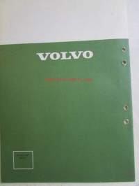 Volvo Huoltokäsikirja 1979-Uuutuudet Rakenne ja toiminta, Osa 0 Uutuudet 343  -Korjaus ja huolto