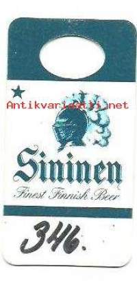 Sininen Finest Beer  - narikkalappu