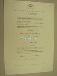 Riittävätkö rahat Pellervon kirjeopisto -kurssitodistus Maija Knaapi / Salon Seudun Osuuskauppa