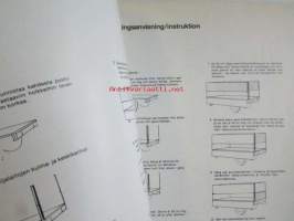 Traktoriperävaunu Velsa 95-95/3K-115-115/3K Traktorsläpvagn -käyttöohje- ja varaosakirja