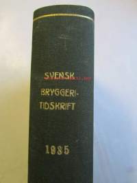 Svenska Bryggareföreningens Månadsblad - Organ för Svenska bryggareföreningen och Svenska bryggmästareförbundet, Femtionde Årgången1935