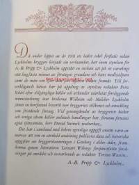 Lyckholms Bryggeri 1881-1931 - Minneskrift i anledning av femtioårig verksamhet utgiven aktiebolaget Pripp &amp; Lyckholm