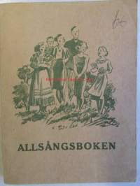 Allsångsboken Texter till 140 Sånger valda (Partio)