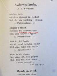 Allsångsboken Texter till 140 Sånger valda (Partio)