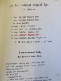 Allsångsboken Texter till 140 Sånger valda (Partio)