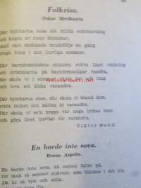 Allsångsboken Texter till 140 Sånger valda (Partio)