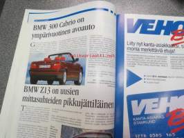 Veho Uutiset 1993 nr 2 Mercedes-Benz, BMW, Honda -asiakaslehti
