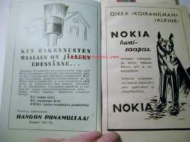 suomen kuvalehti kalenteri 1939helsingin horisontin mukaan