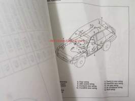 SSangYong Musso Training book Electric -Varaosaluettelo