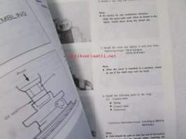Mazda 323 - 1100cc BD1012-800001, 1300cc, BD1032- 800001, 1500cc BD1052-800001, Workshop Manual Supplement