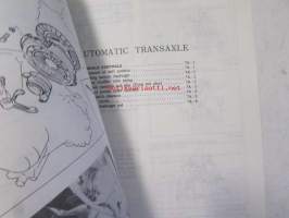 Mazda 323 - 1100cc BD1012-800001, 1300cc, BD1032- 800001, 1500cc BD1052-800001, Workshop Manual Supplement