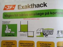 JF Exakthack Typ FC 80/FCT 90/FCT 110, Enkel och robust konstruktion Avancerad flerknivcylinder ger, Suverant hög kapacitet - upp till 60 ton/tim, upp till 40%