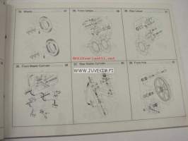Kawasaki Z650-D parts catalog -varaosaluettelo