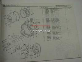 Kawasaki Z650-D parts catalog -varaosaluettelo