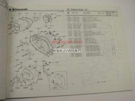 Kawasaki Z440-A (A-2, A-3) parts catalog -varaosaluettelo