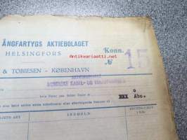 Finska Ångfartygs Aktiebolaget / &quot;Finlandia&quot; -konossementti 22.4.1939