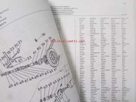 Massey Ferguson 240 Combine Parts book - Leikkuupuimurin varaosakirja, 5 kielen versio