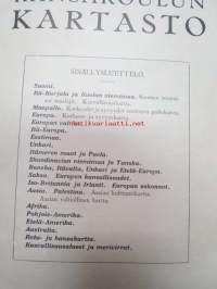 Kansakoulun kartasto 1925