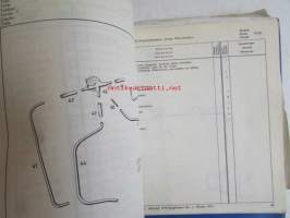 Hanomag Henschel, Engine Otto-Motor A 70, Ausgabe A 1972 -Varaosakirja, Katso tarkemmat moottori ja mallimerkinnät.