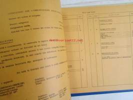 Hanomag Henschel, Engine Otto-Motor A 70, Ausgabe A 1972 -Varaosakirja, Katso tarkemmat moottori ja mallimerkinnät.