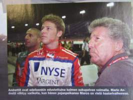 Vauhdin Maailma 2007 nr 4 -mm. Jääradan ME-nopeuskoe, Rallin virtuaali-SM, FOrmula 1 Australia Kimi, Renaultin F1 talli, DTM ja WTCC, CCWS- ja IRL sarjat,