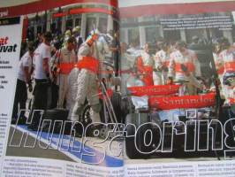 Vauhdin Maailma 2007 nr 9-10 -mm. Formuloissa tieto liikkuu laittomasti, Formula 1 GP:t Eurooppa, Iso-Britannia ja Unkari, Playboy ja Rättikauppias Flavio Briatore