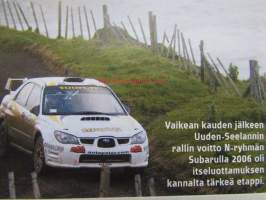 Vauhdin Maailma 2007 nr 12 -mm. F1 tallit eivät leiki Prodriven kanssaRalli kuormuri GAZ 51, Nico Rosbergin sponsokeikkalla Espanjan Valenciassa, Piinapenkissä