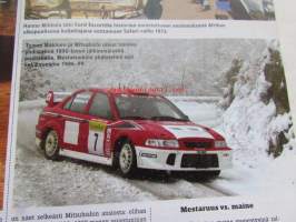 Vauhdin Maailma 2007 nr 12 -mm. F1 tallit eivät leiki Prodriven kanssaRalli kuormuri GAZ 51, Nico Rosbergin sponsokeikkalla Espanjan Valenciassa, Piinapenkissä