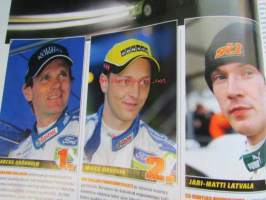 Vauhdin Maailma 2007 nr 14 -mm. Tarvitseeko nuori kuljettaja välttämättä managerin, Rallivideot VM tubeen, Legendaarinen Käärme Kustaa imi mehut