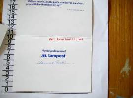 tampost taittokortti