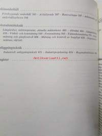 Handbook i Verstadsteknik sarja - Koostuu 1-5 osasta, katso kuvista sisällys tarkemmin