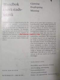 Handbook i Verstadsteknik sarja - Koostuu 1-5 osasta, katso kuvista sisällys tarkemmin