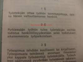 Konepaja A.Grönroos Oy - työsäännöt