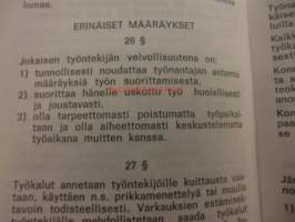 Konepaja A.Grönroos Oy - työsäännöt