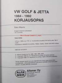 Volkswagen Golf &amp; Jetta 1984-1992, Hoito, huolto, korjaus, rakenmne, toiminta -Korjausopas