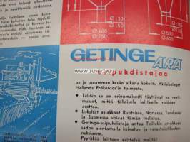 ARA Getinge viljan esipuhdistaja -myyntiesite