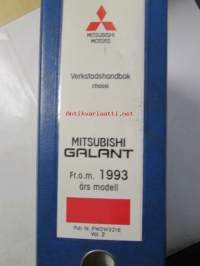 Mitsubishi  Galant - Verkstadshandbok chassi Fr.o.m. 1993 års modell, Pub. Nr PWDW9216 Vol.2, Katso kuvasta tarkemmin.