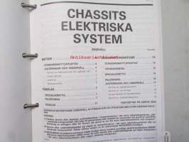 Mitsubishi  Galant - Verkstadshandbok chassi Fr.o.m. 1993 års modell, Pub. Nr PWDW9216 Vol.2, Katso kuvasta tarkemmin.