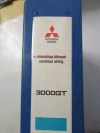 Mitsubishi 3000 GT - Workshop manual Electrical wiring, Vuosimallit &#039;93, &#039;94, &#039;95, &#039;96, &#039;97, &#039;98, &#039;99. -Katso kuvasta tarkemmin.