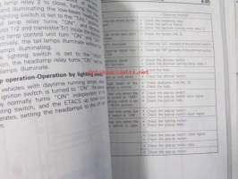 Mitsubishi 3000 GT - Workshop manual Electrical wiring, Vuosimallit &#039;93, &#039;94, &#039;95, &#039;96, &#039;97, &#039;98, &#039;99. -Katso kuvasta tarkemmin.