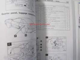 Mitsubishi 3000 GT - Workshop manual Electrical wiring, Vuosimallit &#039;93, &#039;94, &#039;95, &#039;96, &#039;97, &#039;98, &#039;99. -Katso kuvasta tarkemmin.