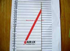 air-ix  suunnittelu  taittokortti