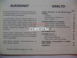Toyota Corolla -Omistajan käsikirja