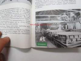 Ett besök i Sandvikens järnverk -tehtaan esittelykirja