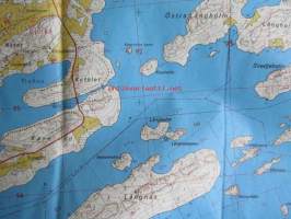Mossala 1:20 000 peruskartta 1968