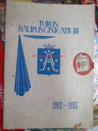 Turun kaupunginteatteri 1952-1953 Pohjalla / Maxim Gorgi -teatterin käsiohjelma