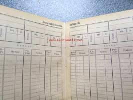 Maatalouskalenteri 1947, runsaasti mainoksia maatalouteen liittyen
