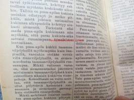 Maatalouskalenteri 1947, runsaasti mainoksia maatalouteen liittyen