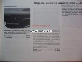 Toyota Carina -Omistajan käsikirja