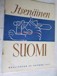 Itsenäinen Suomi 1941 nr 3, Saksan ja Englannin merisota, väestönsuojelu ja merisotakokemukset, Turkin armeija, Lontoo pommituskohteena